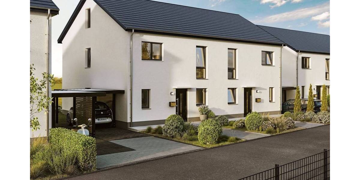 Neubaudoppelhaushälfte: Stilvolles Wohnen für die ganze Familie! 4 zimmer