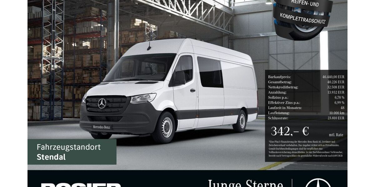 Mercedes-Benz Sprinter 70.609 km 46.440 &euro; Stendal 39576