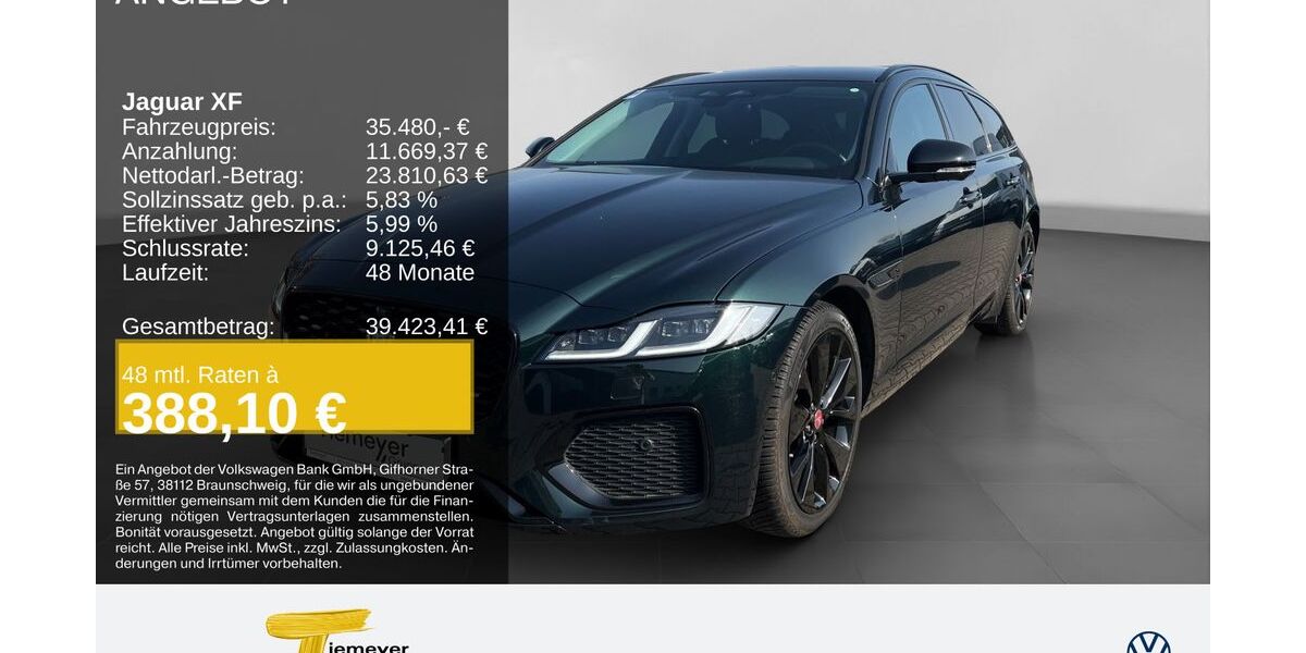 Jaguar XF 36.690 km 34.860 &euro; Recklinghausen 45663