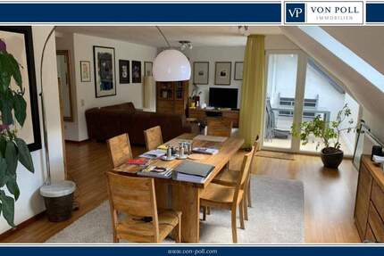 Dachgeschosswohnung mit Blick ins Grüne auf dem Höchsten 2 zimmer