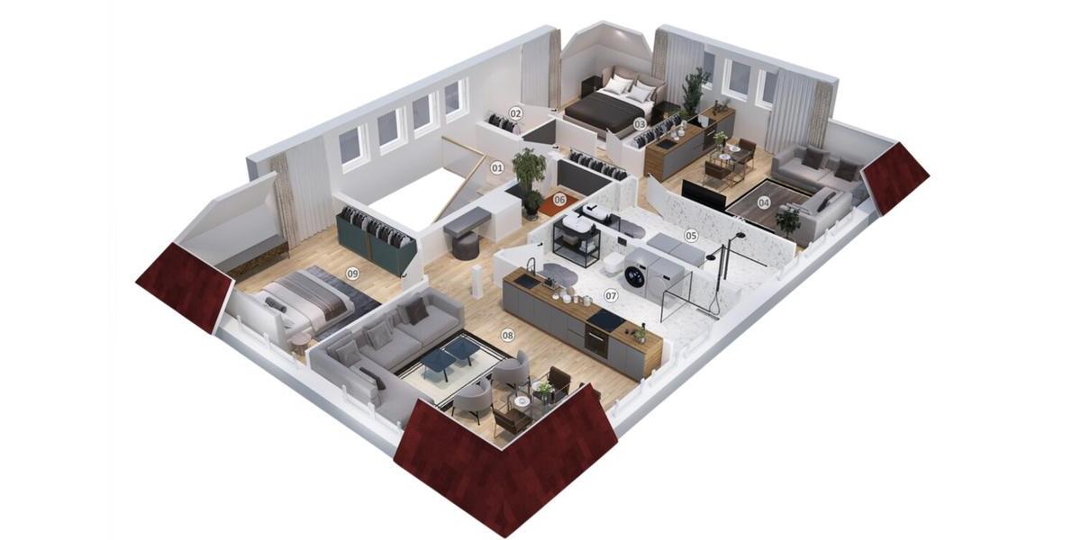 Etagenwohnung Bad Lauterberg im Harz - 2 Zimmer, 58 m&sup2;, 550&euro; | Angebot:25433096