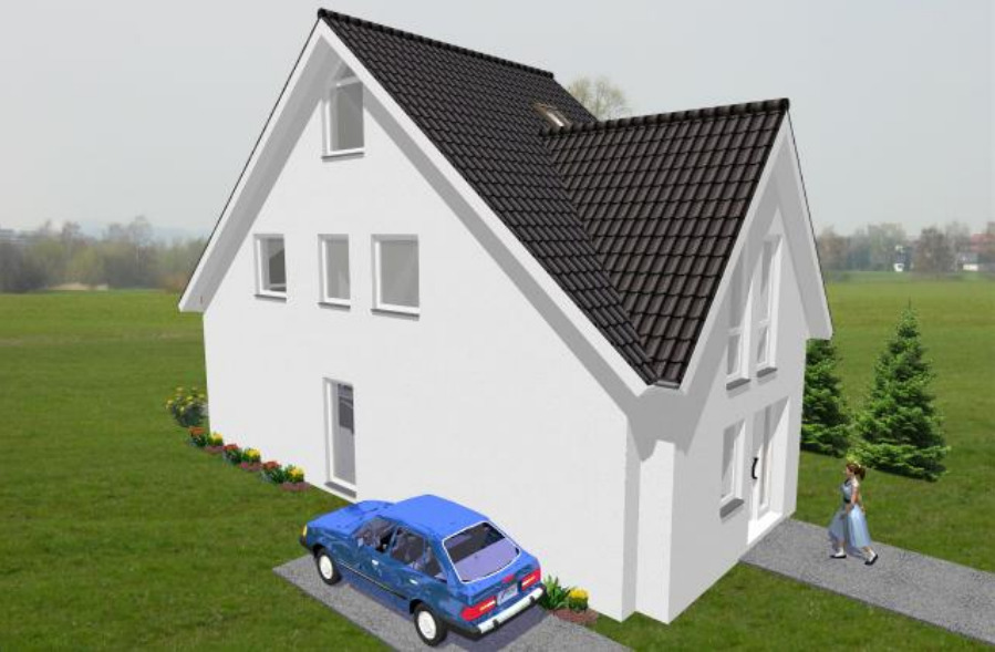 Grundstück mit genehmigter EFH-Neubauplanung in bevorzugter Lage zimmer