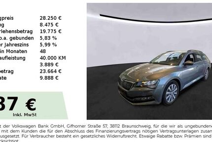 Skoda Superb 34.950 km 28.250 &euro; Nürnberg 90431