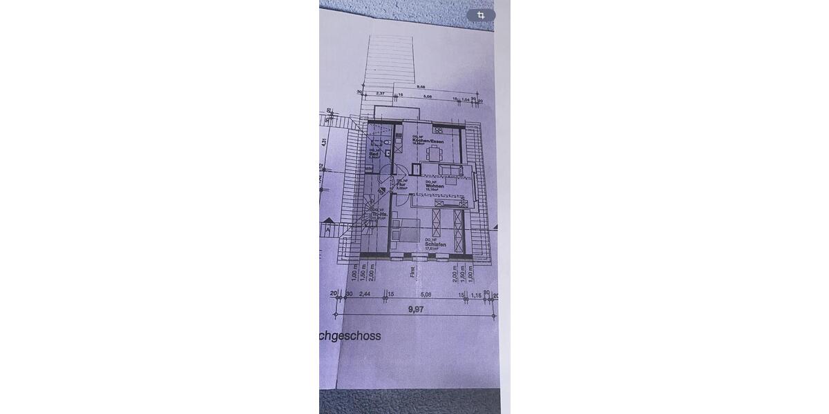 Schöne 1 Zimmer Dachgeschoss Wohnung 70m3 1 zimmer