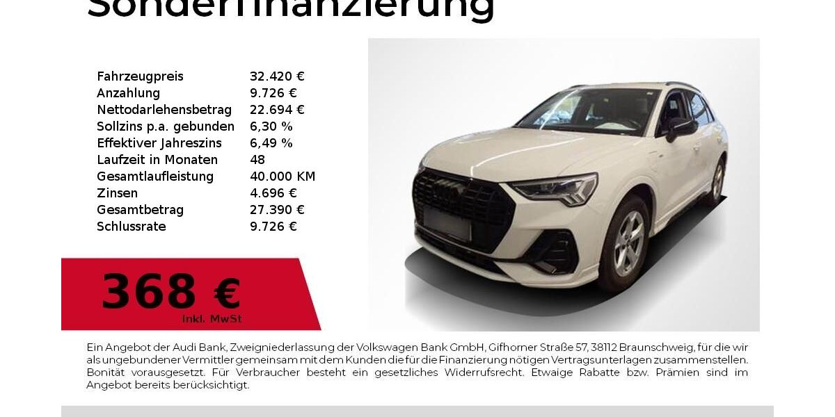 Audi Q3 66.100 km 32.420 &euro; Nürnberg 90411