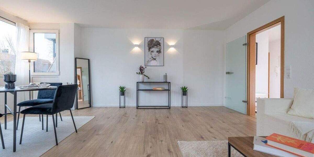 Attraktive 3-Zimmer-Wohnung - lichtdurchflutet und bezugsbereit - mit Garage 3 zimmer