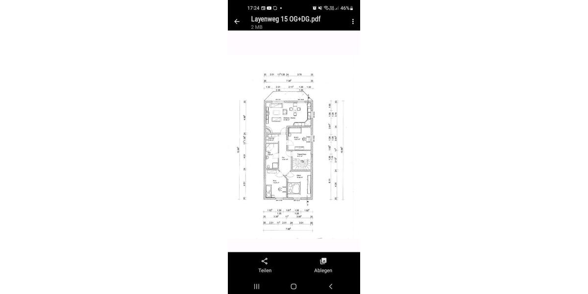 Etagenwohnung Mayen - 7 Zimmer, 150 m&sup2;, 370.000&euro; | Angebot:25973811