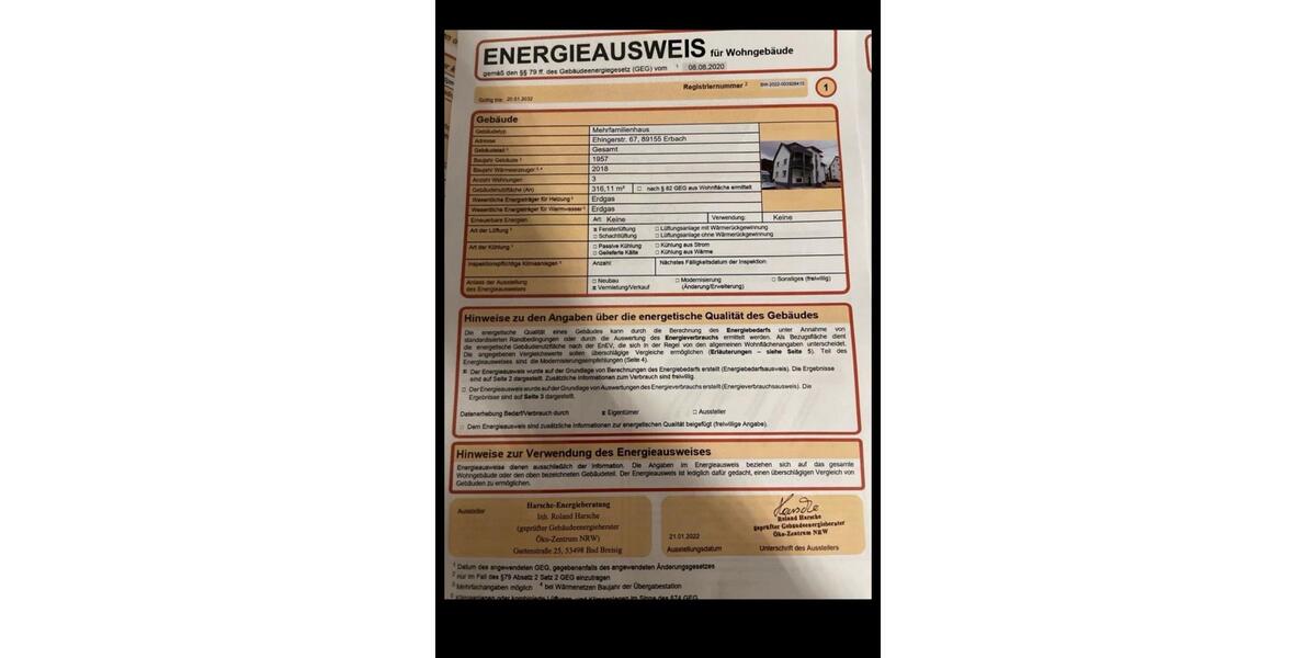 Mehrfamilienhaus, Wohnhaus Ulm Donautal - 11 Zimmer, 423 m&sup2;, 800.000&euro; | Angebot:26215935