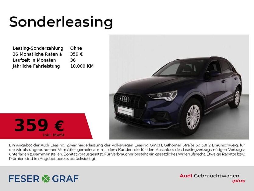 Audi Q3 21.912 km 38.449 € Nürnberg 90441