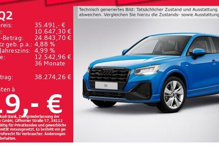 Audi Q2 19.374 km 35.491 &euro; München 80935