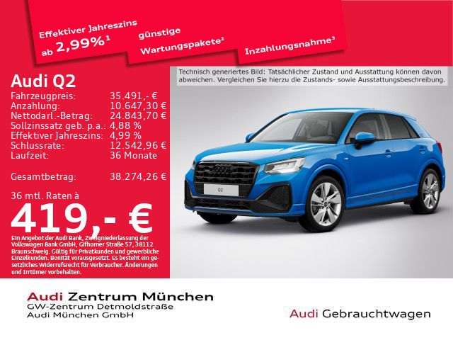 Audi Q2 19.374 km 35.491 &euro; München 80935