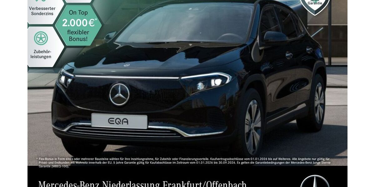 Mercedes-Benz EQA 14.763 km 41.990 &euro; Frankfurt 60599