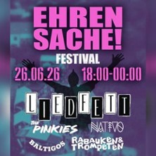 Ehrensache Festival 26.06.2026 Ehrensache Festivalplatz
