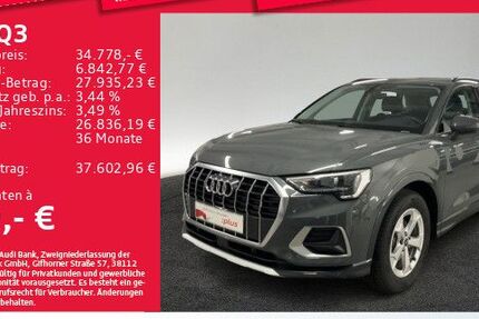 Audi Q3 4.404 km 33.878 &euro; München 81825