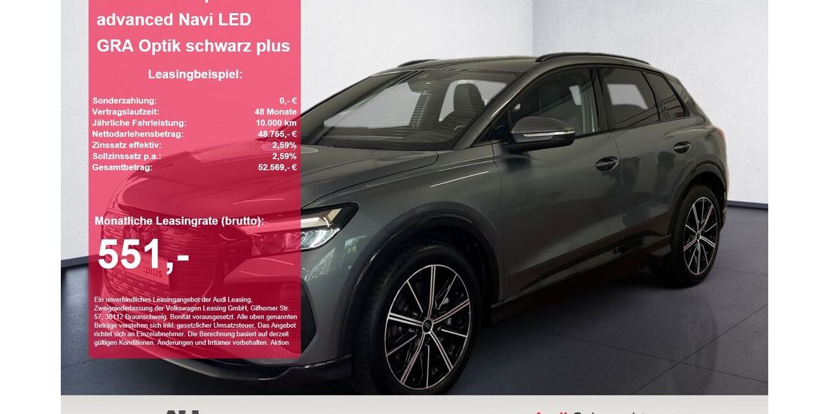 Audi Q4 e-tron 6.811 km 48.755 &euro; Osterode 37520