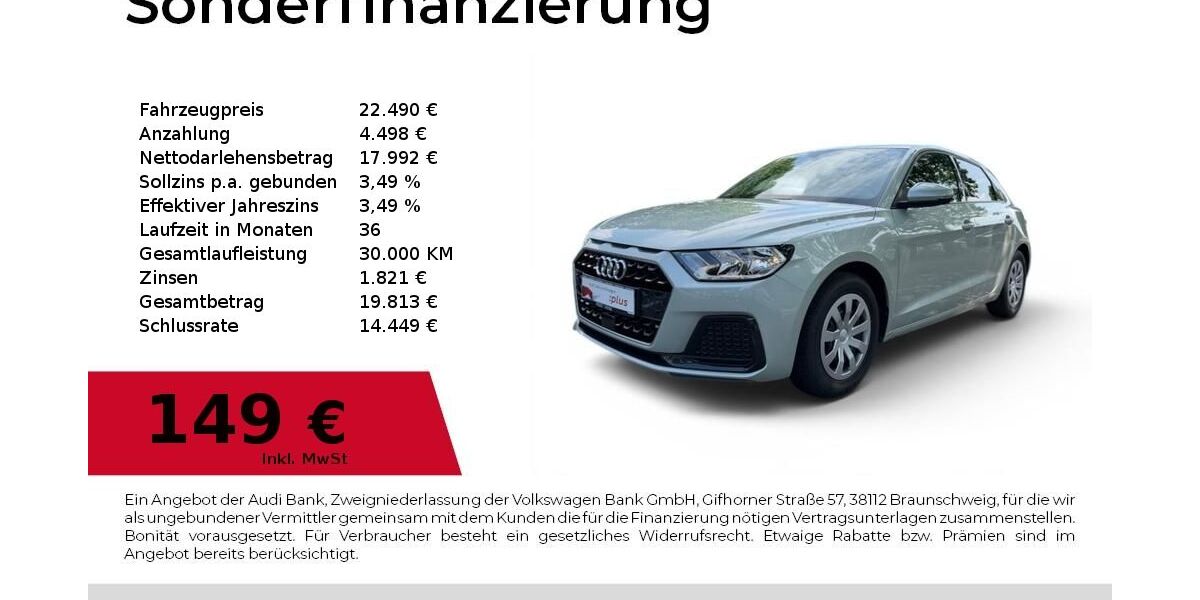 Audi A1 11.260 km 22.100 &euro; Dessau-Roßlau 06844