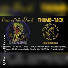 Fear of the Duck & Thumb-Tak 11.04.2026 Rockfabrik