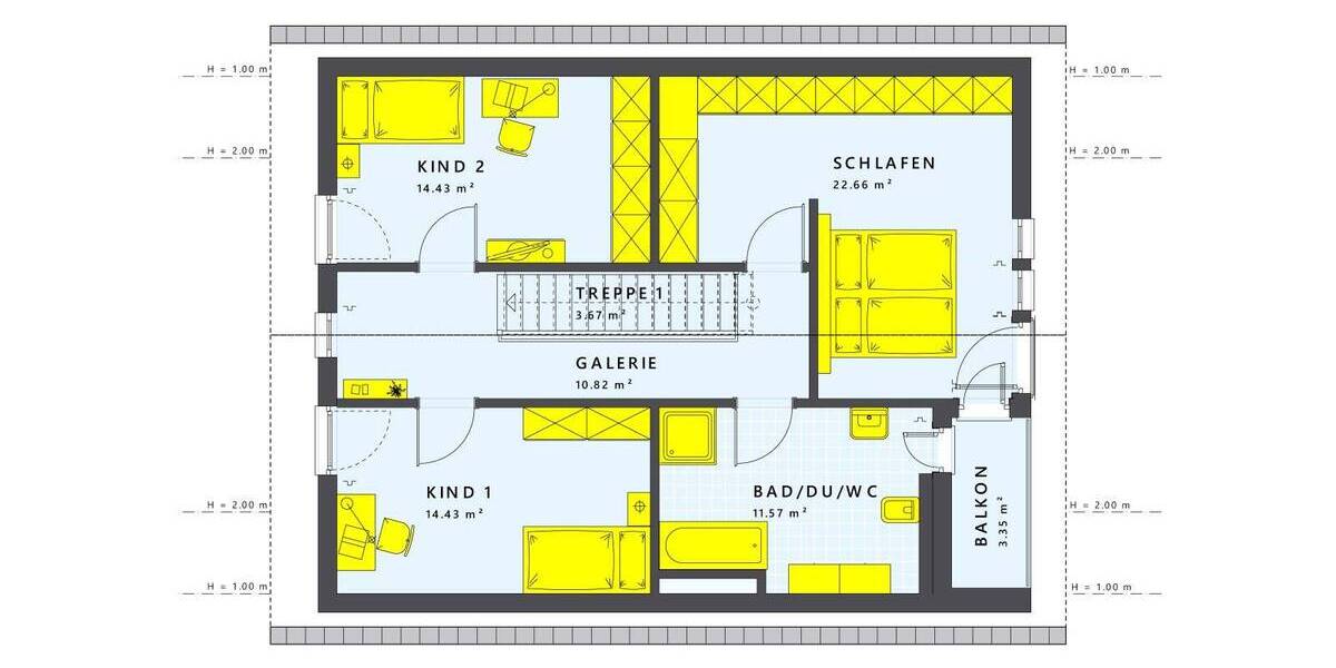 Mehrfamilienhaus, Wohnhaus Markranstädt Quesitz - 5 Zimmer, 144 m&sup2;, 557.448&euro; | Angebot:25692376