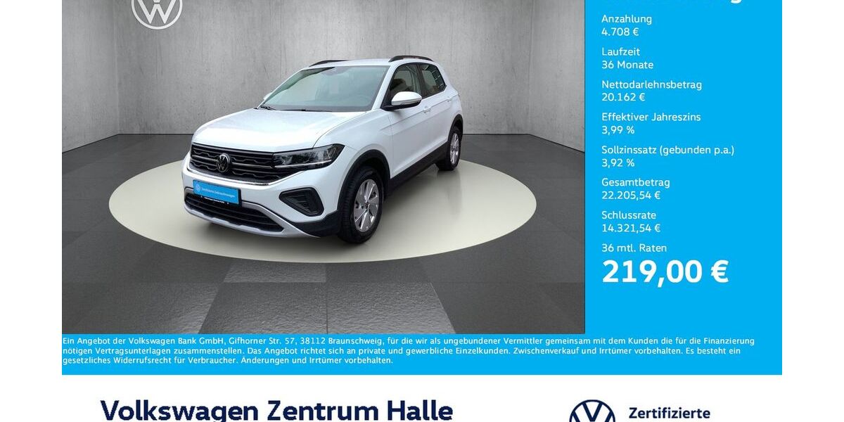 VW T-Cross 7.328 km 23.770 &euro; Halle/Saale 06110