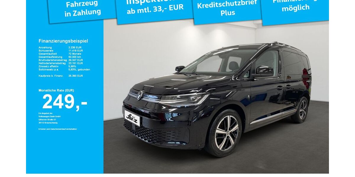 VW Caddy 51.490 km 24.848 &euro; Kempten 87437