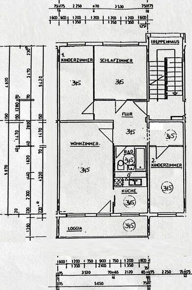Etagenwohnung Dresden Kleinpestitz/Mockritz - 4 Zimmer, 75 m&sup2;, 740&euro; | Angebot:26796342