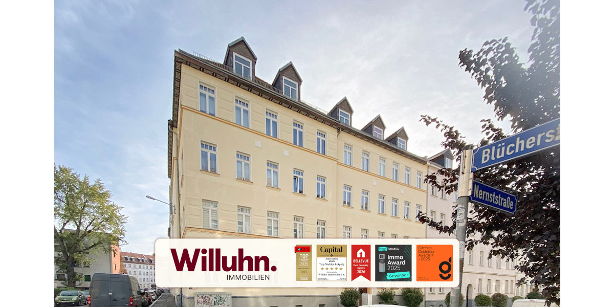 Etagenwohnung Leipzig Möckern - 3 Zimmer, 54 m&sup2;, 540&euro; | Angebot:25612587