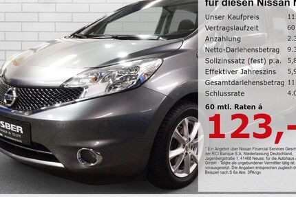 Nissan Note 58.800 km 11.666 &euro; Telgte 48291