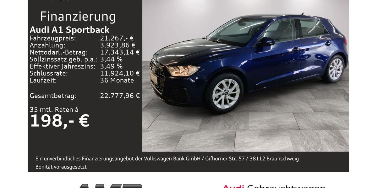 Audi A1 5.970 km 20.480 &euro; Borna 04552