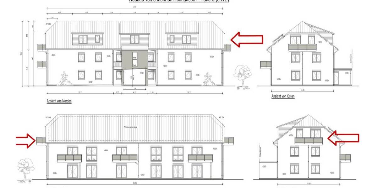 Etagenwohnung Heide - 3 Zimmer, 90 m&sup2;, 299.500&euro; | Angebot:25697267