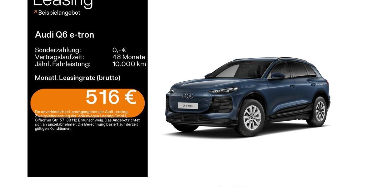 Audi Q6 e-tron 6.500 km 51.899 &euro; Mühlheim 63165