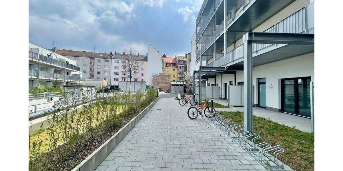 Terrassenwohnung Nürnberg Seeleinsbühl - 2 Zimmer, 57 m&sup2;, 870&euro; | Angebot:25532768