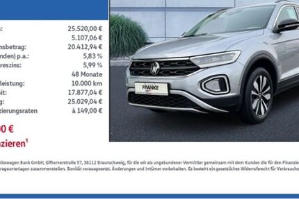 VW T-Roc 17.282 km 25.519 &euro; Radeberg 01454