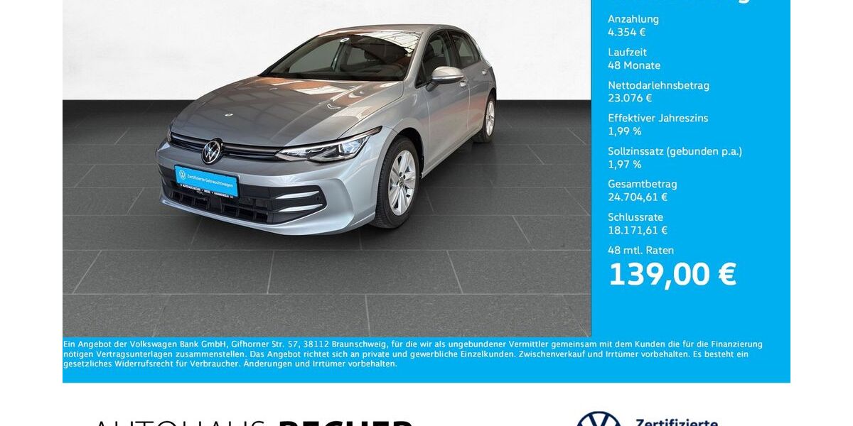 VW Golf 11.341 km 27.430 &euro; Wesel 46485