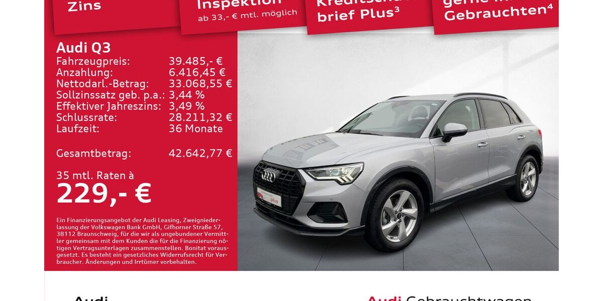 Audi Q3 6.548 km 36.890 &euro; Dresden 01067