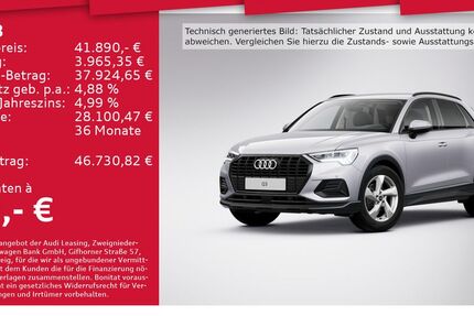Audi Q3 6.548 km 39.485 &euro; Dresden 01067