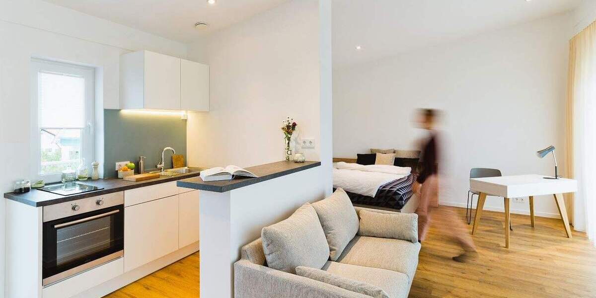 Alpenblick in erster Reihe - Luxuriöse Dachgeschosswohnung mit großzügiger Dachterrasse 1 zimmer