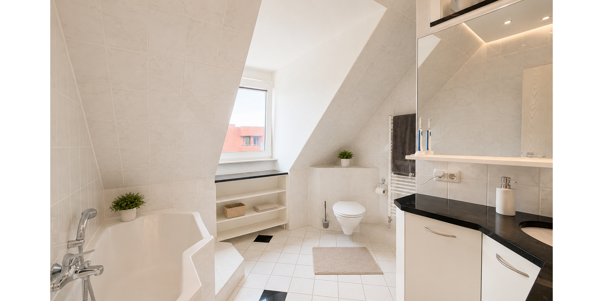 *Schöne DG-Maisonnette-Whg. mit gr. Terrasse und Fernblick* - Maisonettenwohnung Hofheim am Taunus | Angebot:27250189
