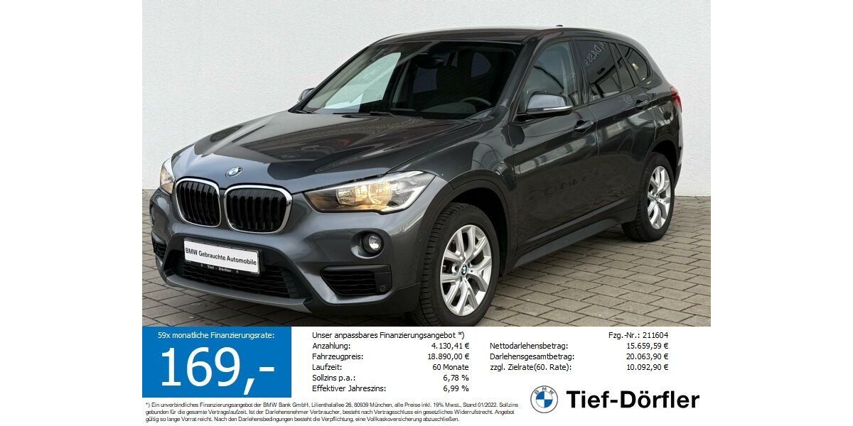 BMW X1 75.000 km 18.395 &euro; Marktsteft 97342