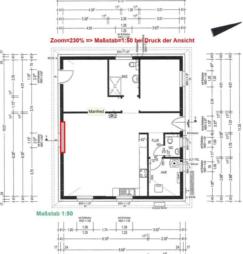 Befristete Vermietung bis 31.03.2028! Neu renovierter 3 Zimmer Bungalow mit Garage und gr. Garten