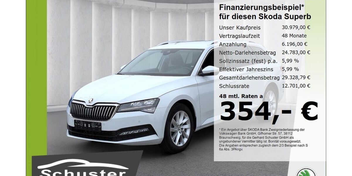 Skoda Superb 26.977 km 30.479 &euro; Ruhstorf 94099