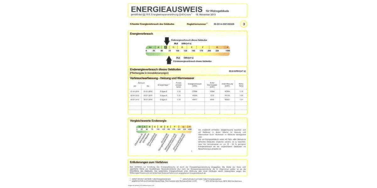 Etagenwohnung Cloppenburg - 3 Zimmer, 82 m&sup2;, 305.000&euro; | Angebot:25997069