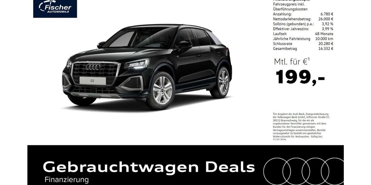 Audi Q2 21.178 km 32.780 &euro; Neumarkt 92318