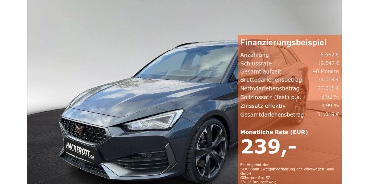 Cupra Leon 21.900 km 33.980 &euro; Hannover 30165