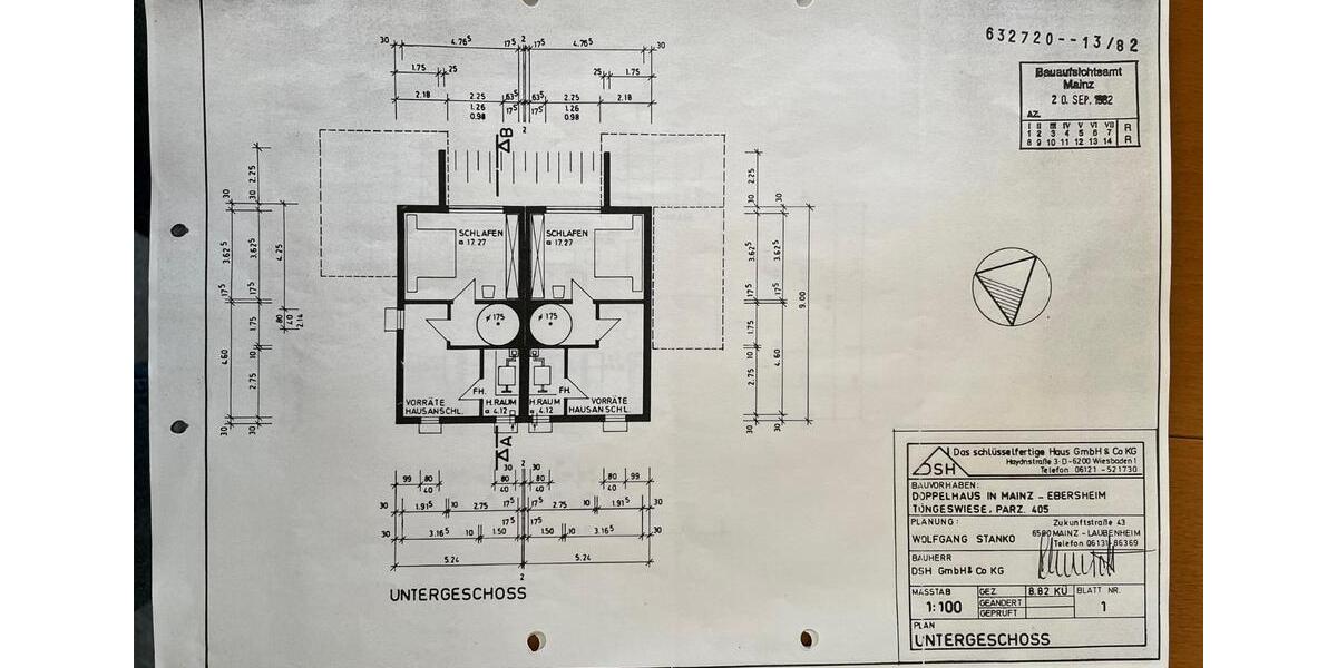 Doppelhaushälfte Mainz Ebersheim - 4 Zimmer, 98 m&sup2;, 499.000&euro; | Angebot:24864640