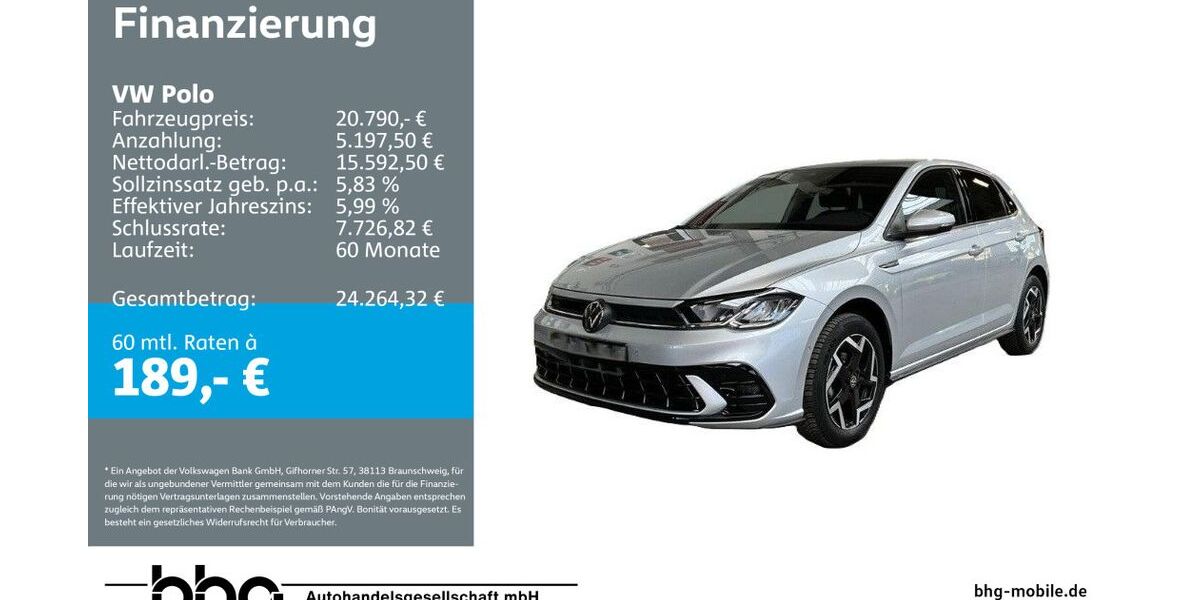 VW Polo 16.087 km 20.420 &euro; Kehl 77694