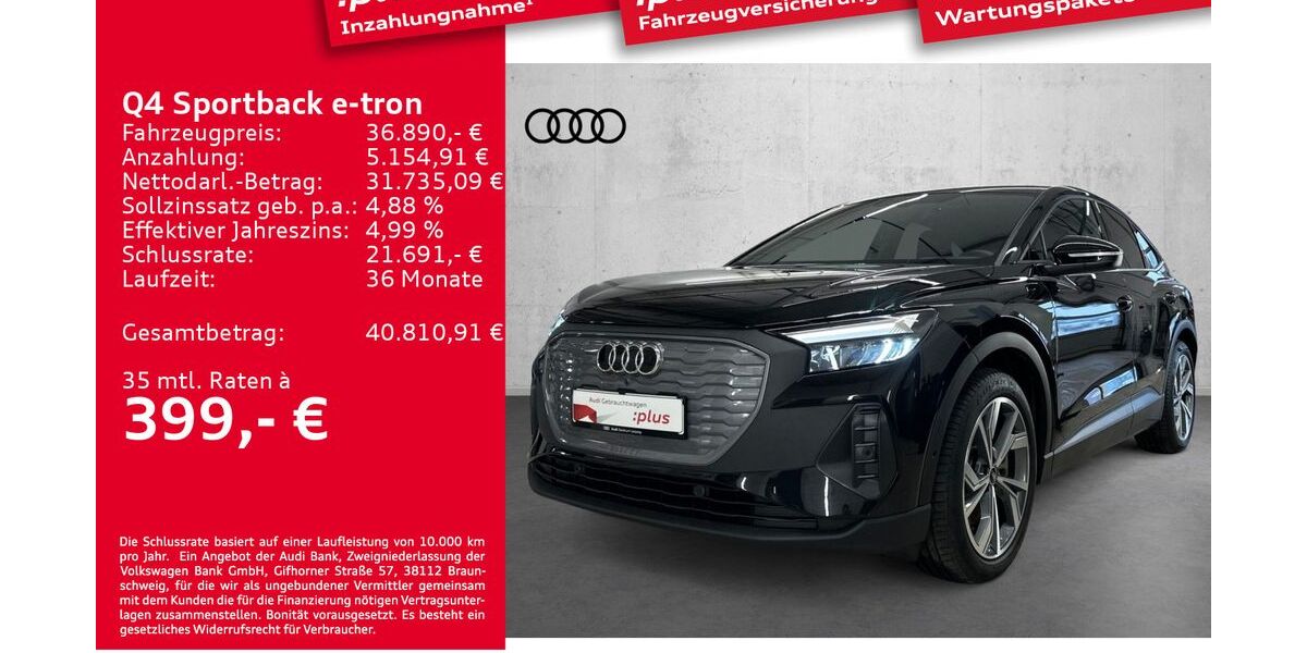 Audi Q4 e-tron 48.351 km 36.890 &euro; Leipzig 04129