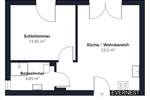 Etagenwohnung Lehrte Hämelerwald - 2 Zimmer, 43 m&sup2;, 129.999&euro; | Angebot:23956859