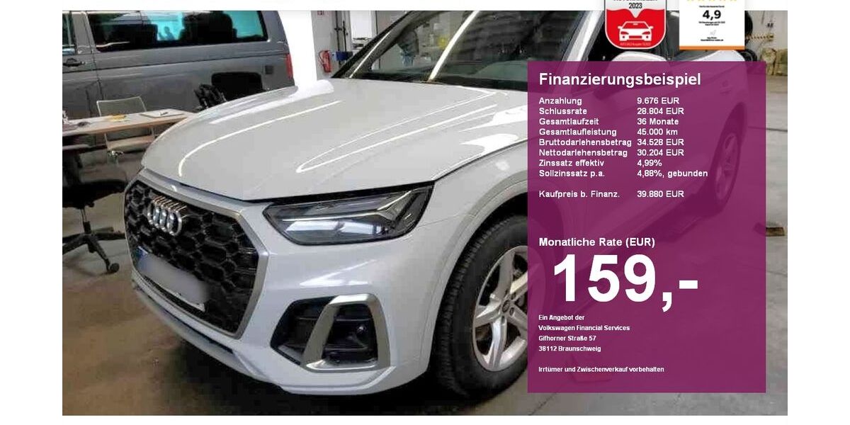 Audi Q5 38.700 km 39.880 &euro; Albbruck 79774
