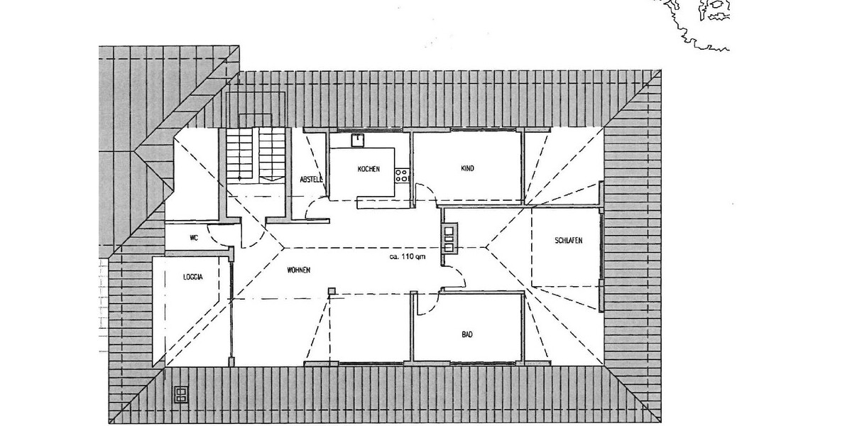 albero:) saniert mit viel Platz - Dachgeschoßwohnung Seligenstadt Klein-Welzheim | Angebot:26974836