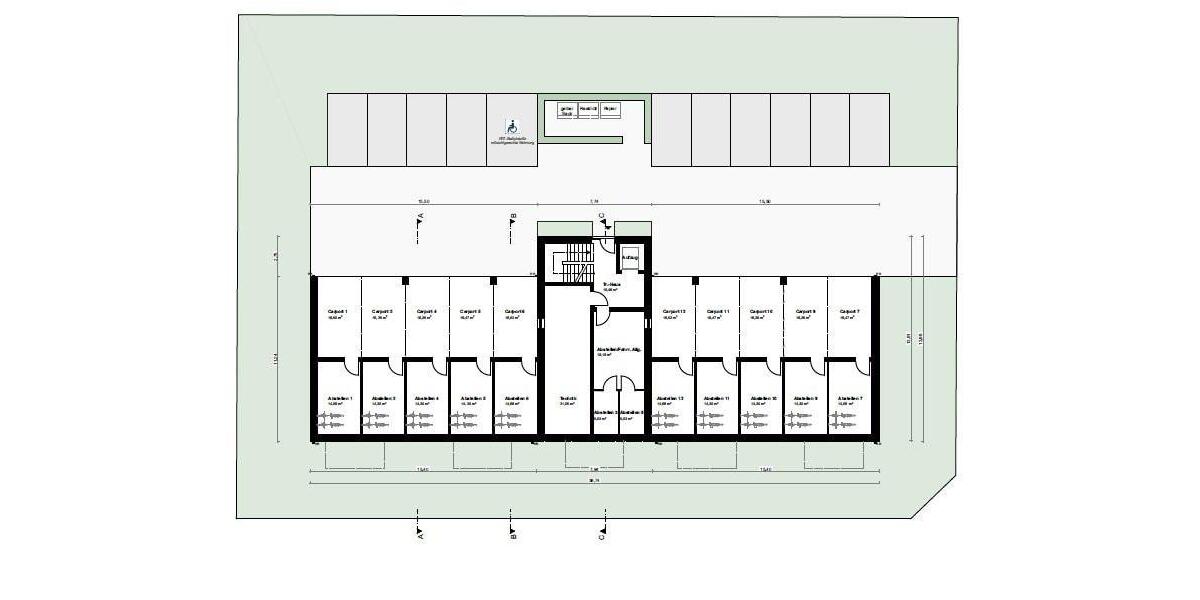 Etagenwohnung Bad Bentheim - 2 Zimmer, 60 m&sup2;, 765&euro; | Angebot:26561463